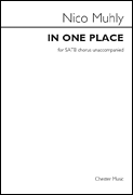 In One Place SATB choral sheet music cover